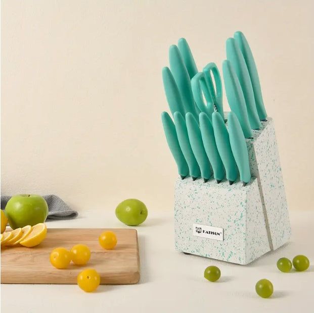 14 Piece High Carbon Stainless Steel Knife Set