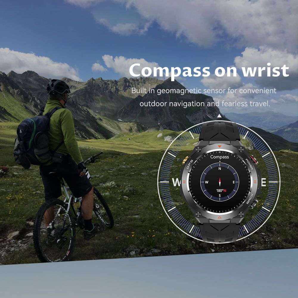Smart Watch SENBONO GPS with Altimeter Compass