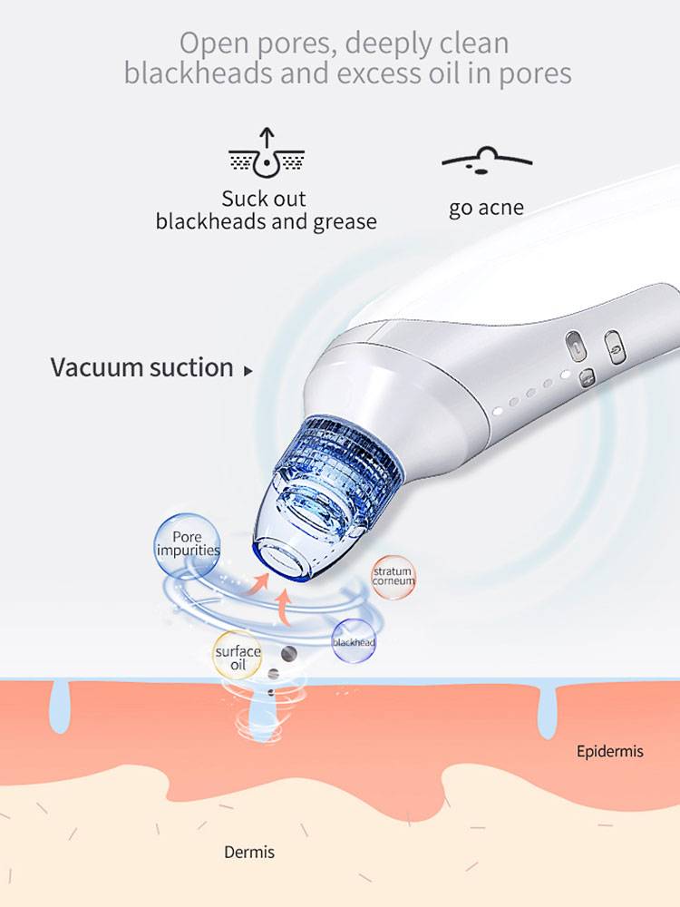 Blackhead Remover Electric Vacuum with 4 Levels