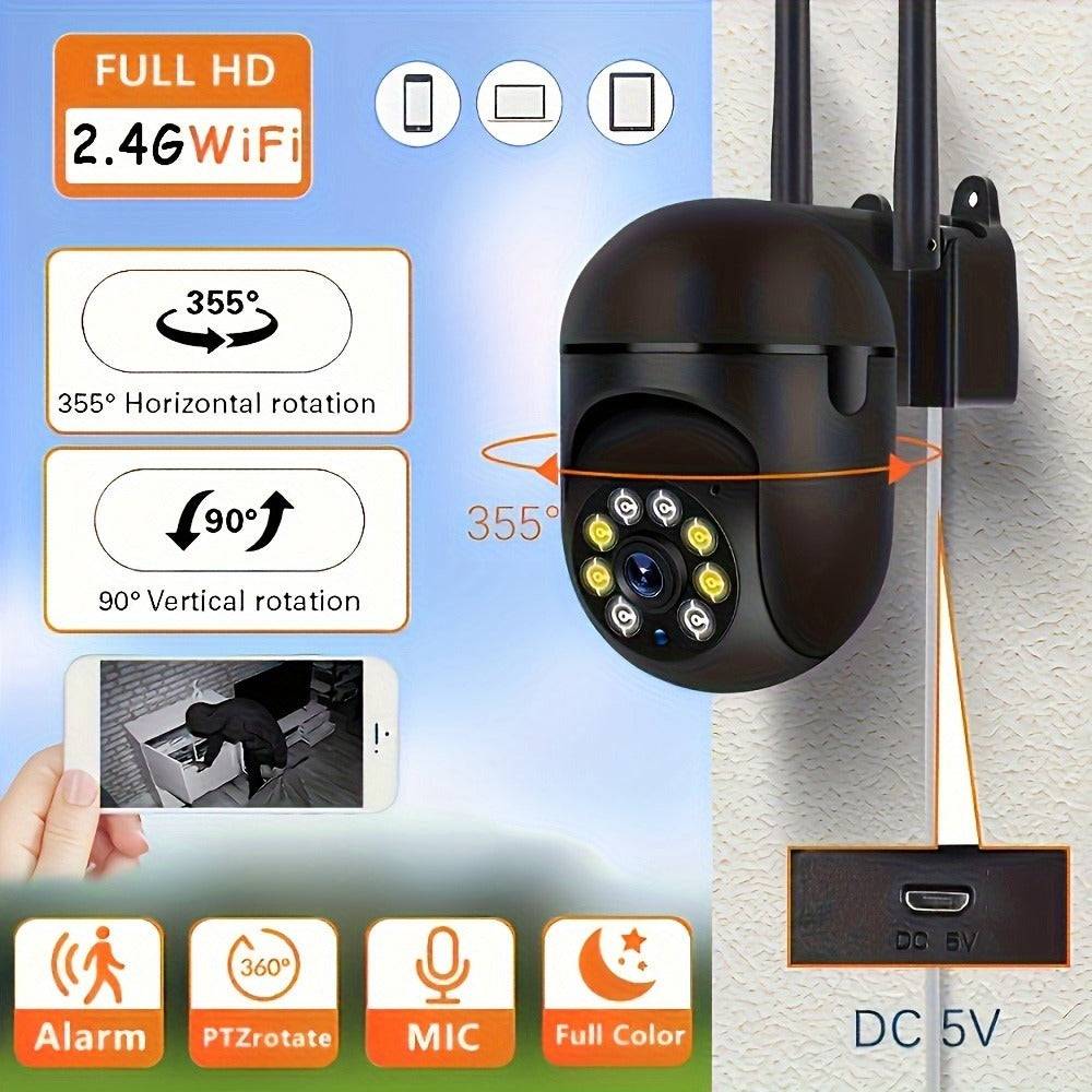 Indoor Outdoor Security Camera Compact HD