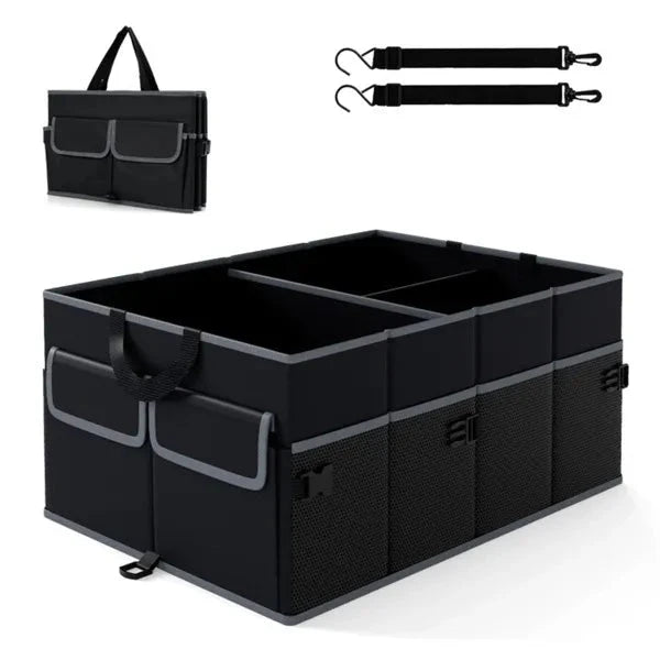 13 Gallon Car Trunk Organizer with Compartments