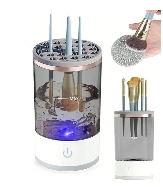 Electric Makeup Brush Cleaner Automatic USB Powered