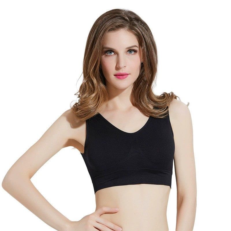 3 Pack Padded Sports Bras Medium Support