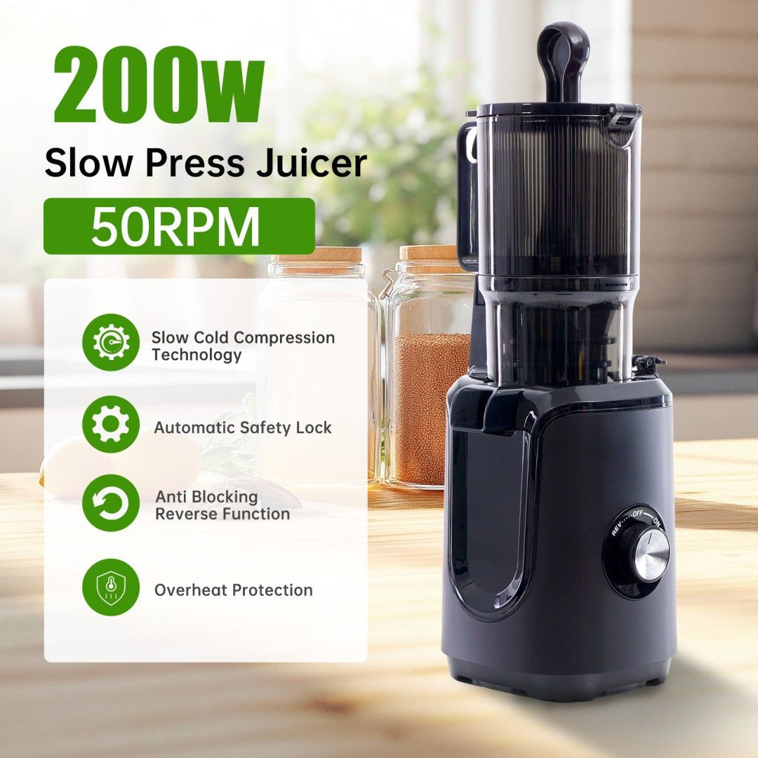 Cold Press Juicer for Whole Fruits and Vegetables