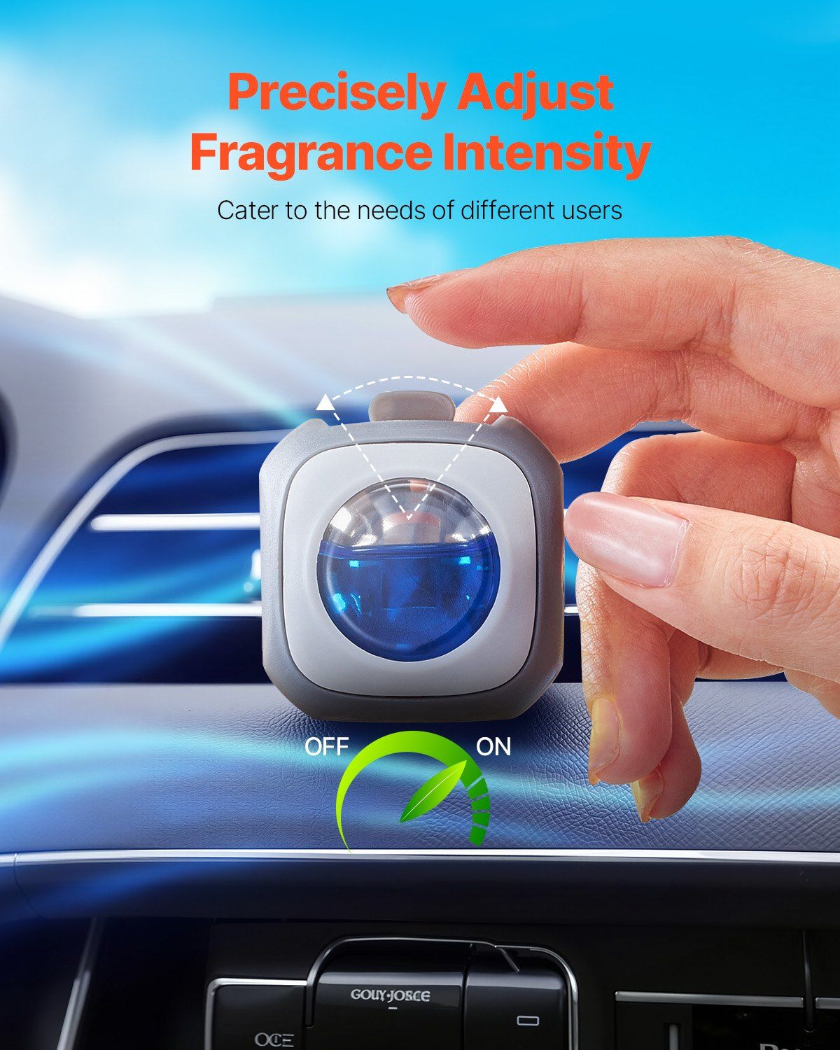 Car Air Freshener Vent Clip 6 Pack With Lasting Scent