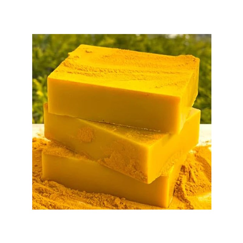 Turmeric Lemon Soap for Brightening and Gentle Cleansing