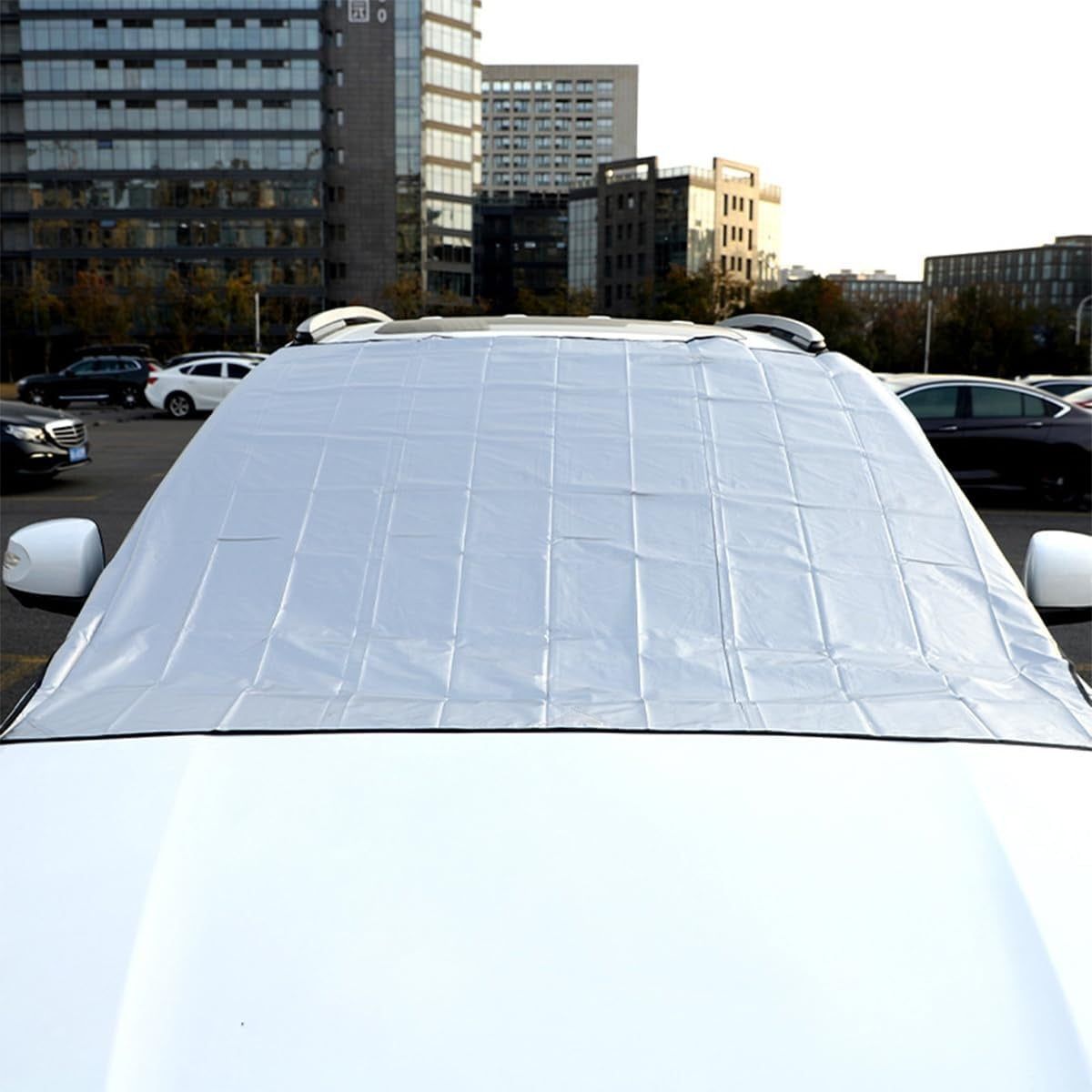 All Season Windshield Cover Snow Ice Sun Shade 215x92cm