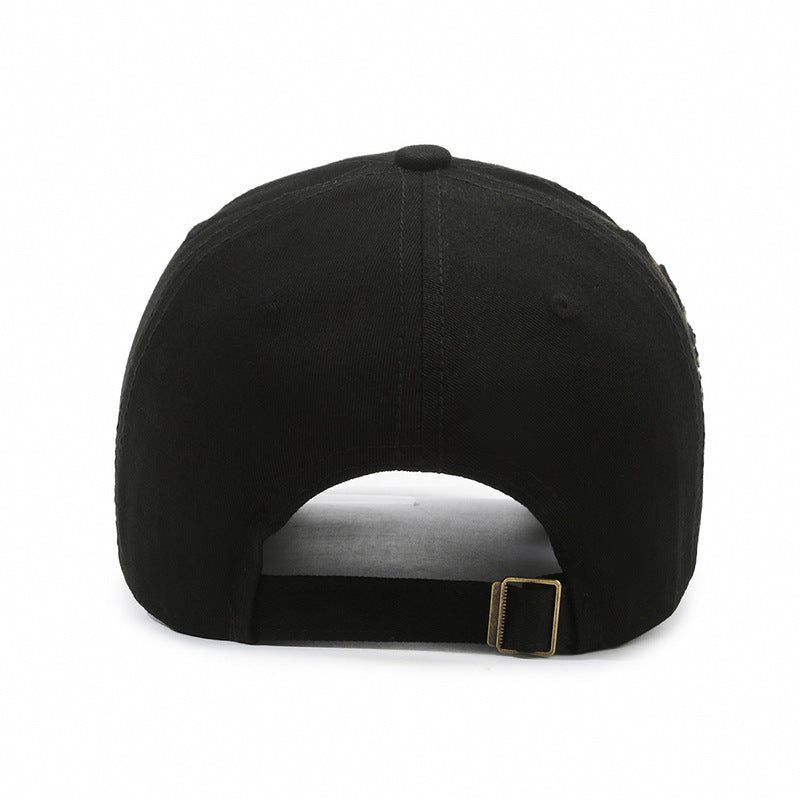 Vintage Washed Cotton Baseball Cap Adjustable Strapback