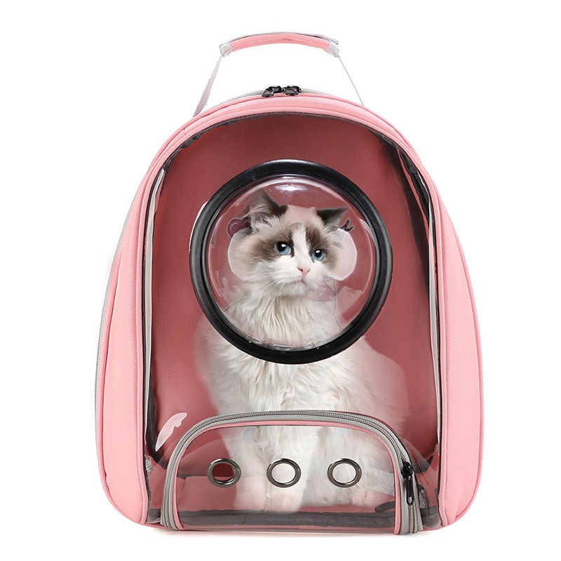 Transparent Cat Carrier Breathable Travel Bag