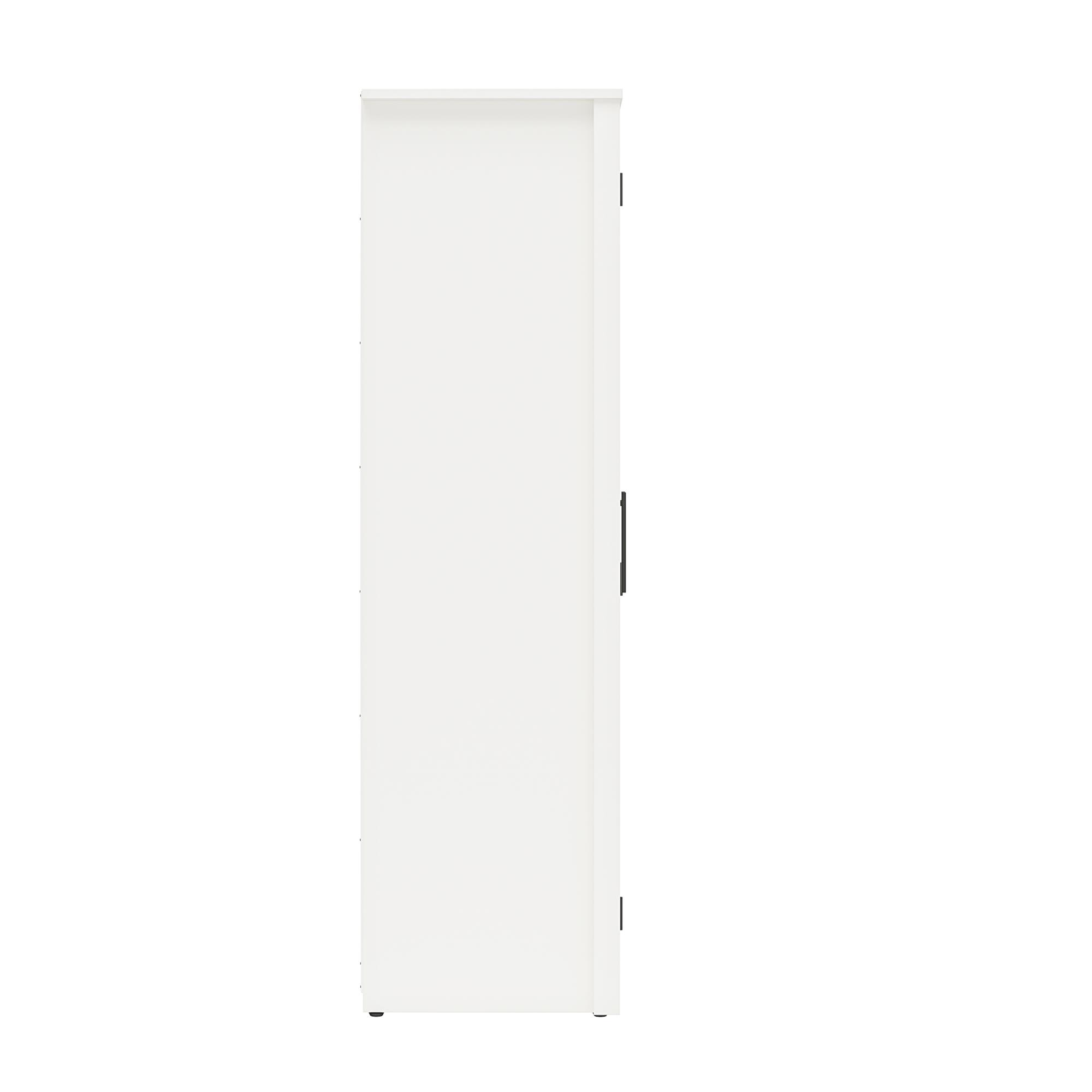 Lulu Modern Storage Cabinet With Glass Doors