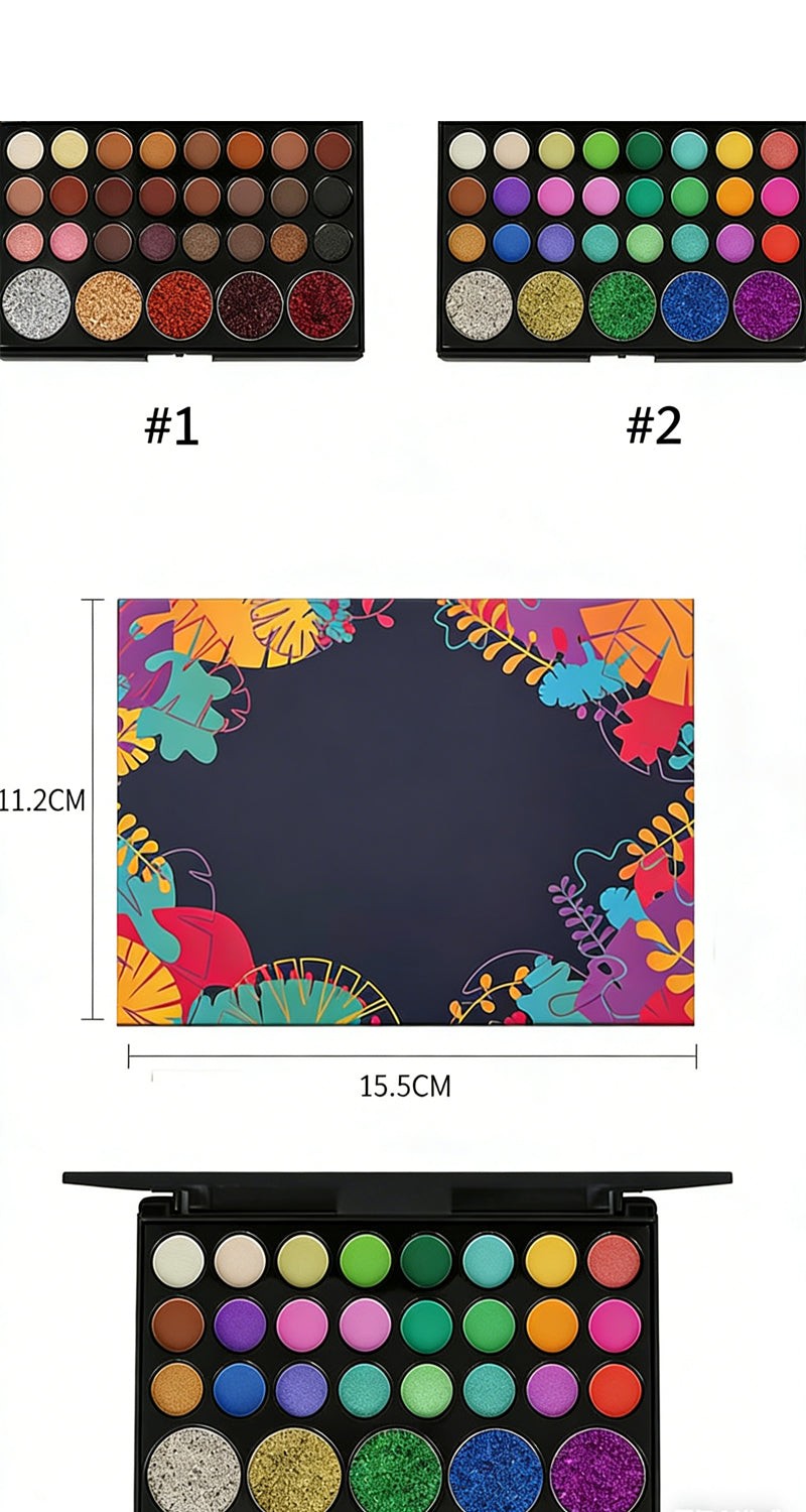 29 Color Eyeshadow Palette Matte and Shimmer Set