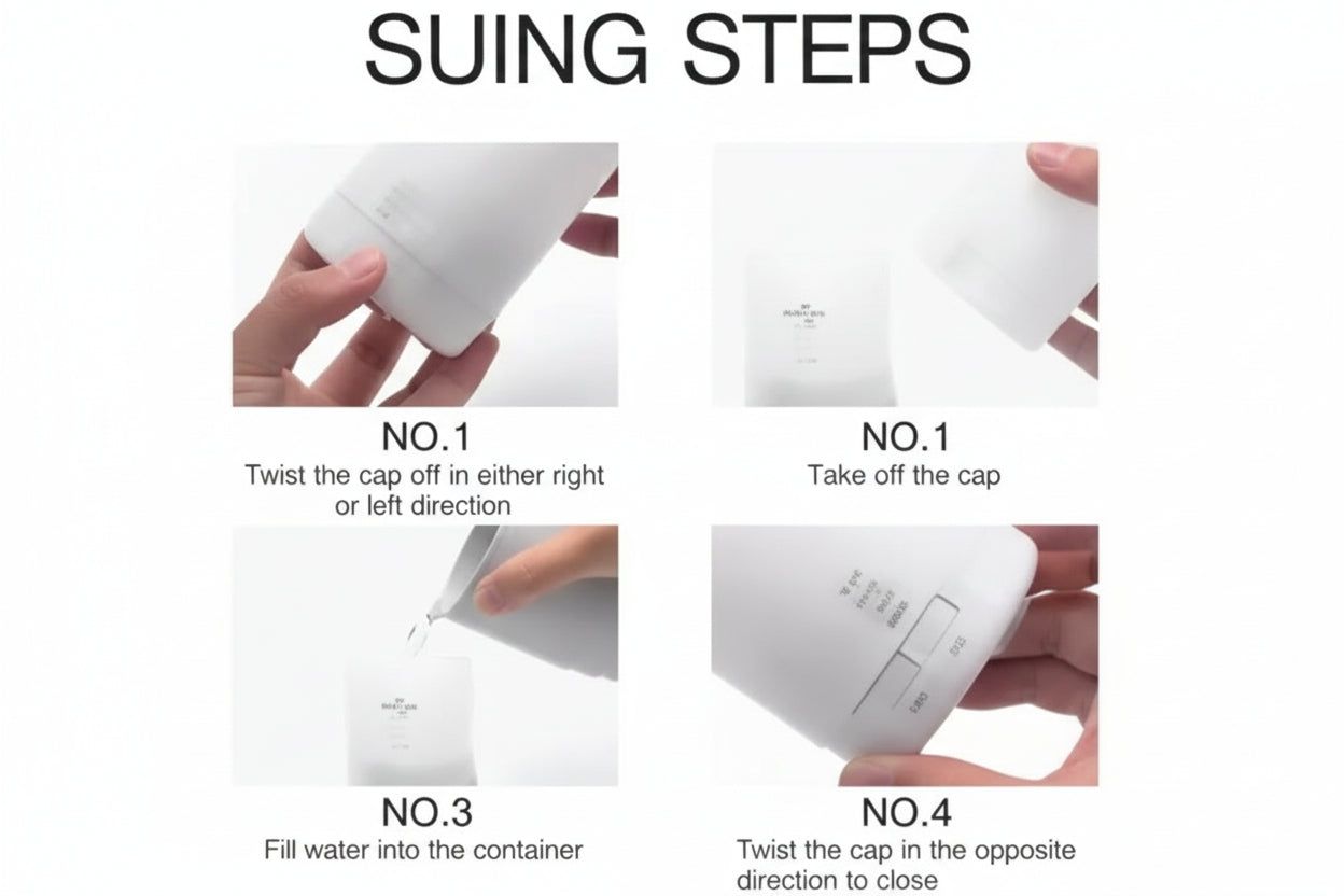 Mini Ultrasonic Essential Oil Diffuser