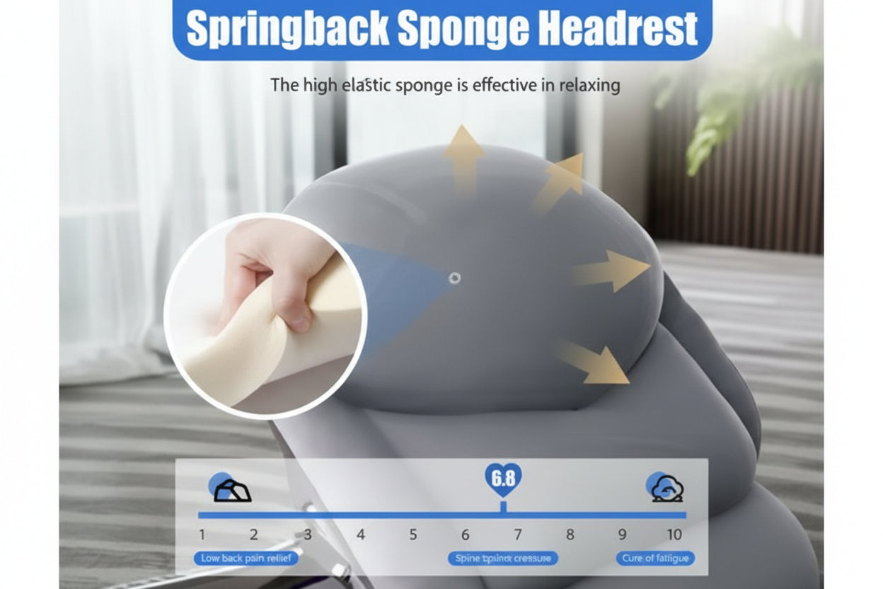 Adjustable Folding Bed with Mattress for Indoor Outdoor