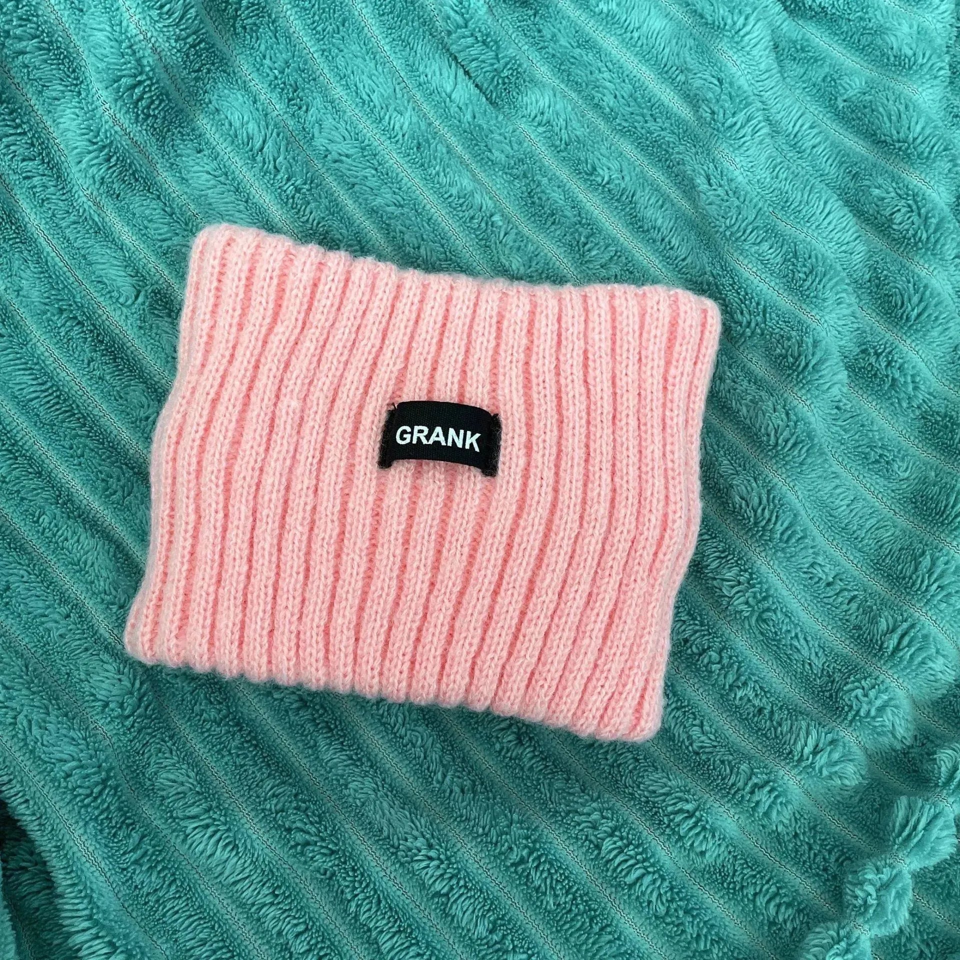 Warm Plaid Sports Knit Headbands 4 Pack Unisex Ear Warmer