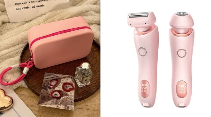 Hair Removal Epilator USB Rechargeable Trimmer Women Body Razor Face Leg Armpit Bikini Hand Pubic Shaver Hair Remover - PMMNAPOLES