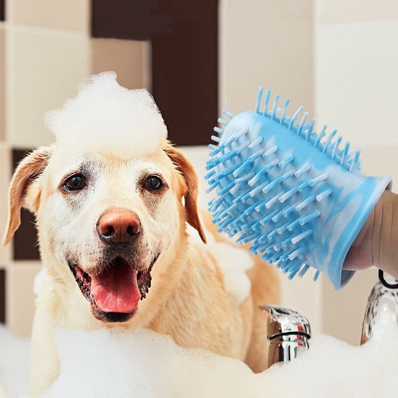 Dog Paw Cleaner Cup 2 in 1 Portable Pet Foot Washer Brush