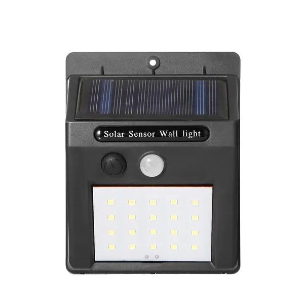 Solar Motion Sensor Light 20 LED Outdoor Security Lamp