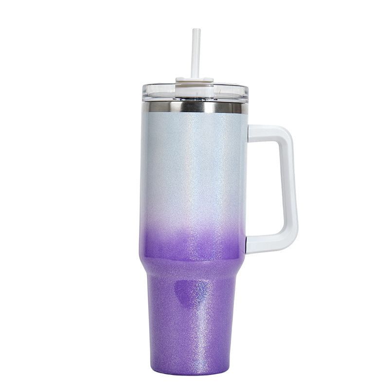 Gradient Insulated Tumbler Stainless Steel Large Capacity