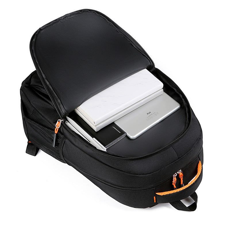 Men Laptop Backpack Large Capacity Travel USB Bag