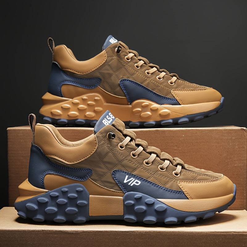 Men’s Low-Top Canvas Sneakers, Lightweight Breathable Design with Non-Slip Sole for Casual & Sports Wear