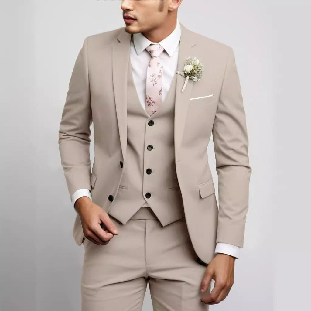 Men's Two Button Casual Versatile Suit Set - PMMNAPOLES