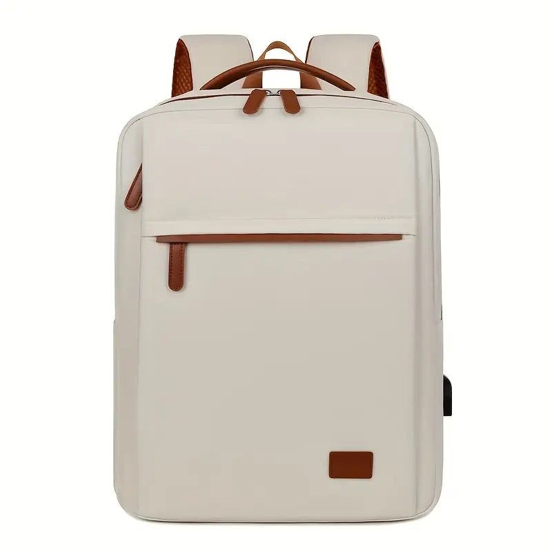 Large Capacity Laptop Backpack With Oxford Cloth