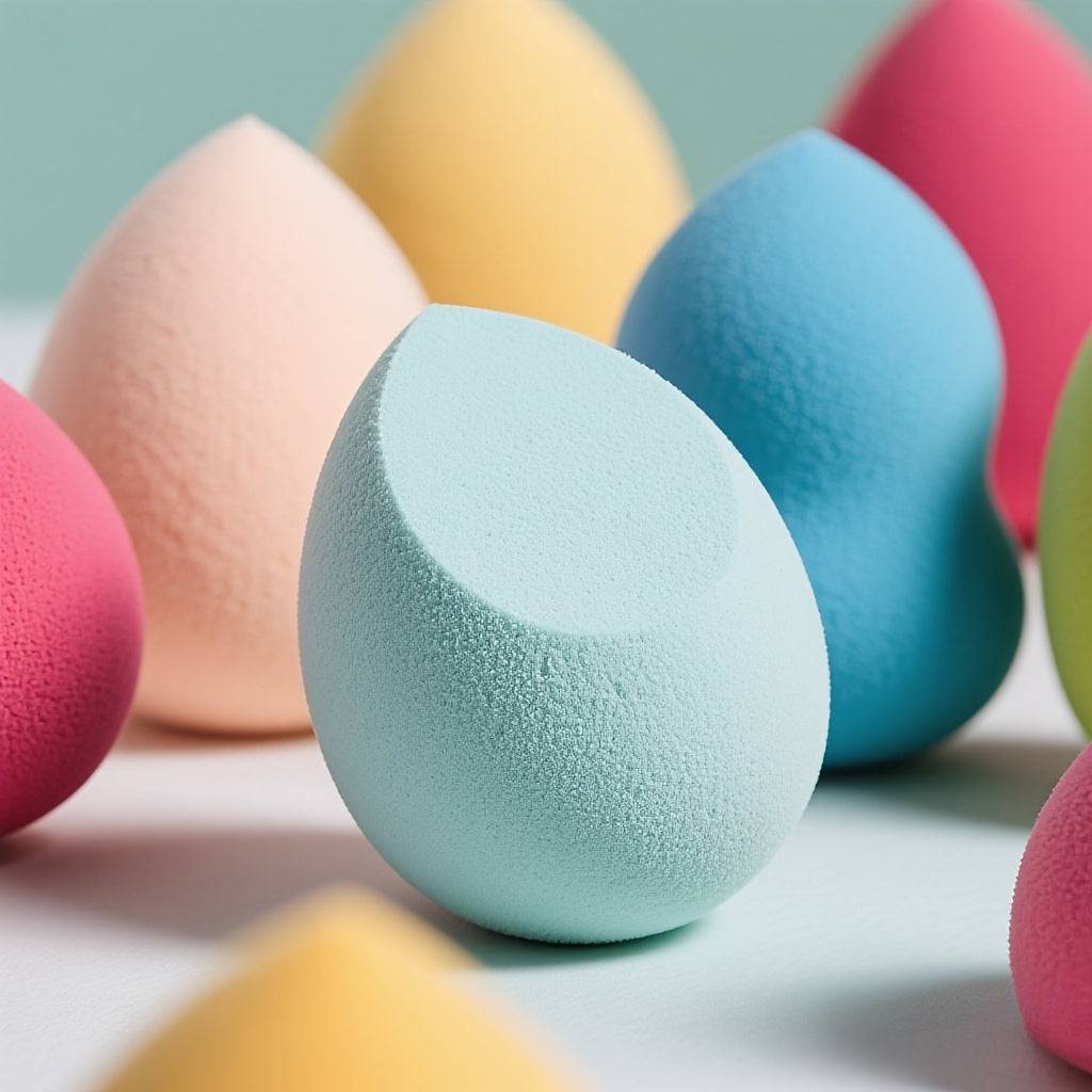 25pcs Latex-Free Makeup Sponge Set Beauty Blenders for Foundation, Cream & Powder Flawless Finish