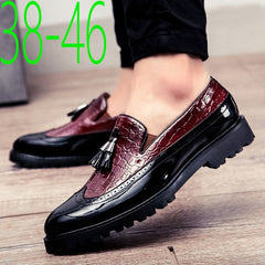 Men's Fashion Slip-on Casual Leather Shoes - PMMNAPOLES