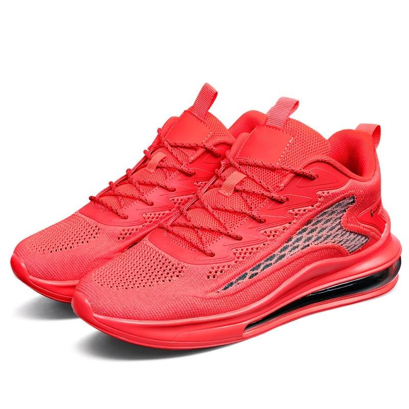 Men's Lightweight Gym Shoes – Breathable Mesh Sneakers with Air Cushion & Non-Slip Sole for Running, Tennis, Walking & Everyday Wear