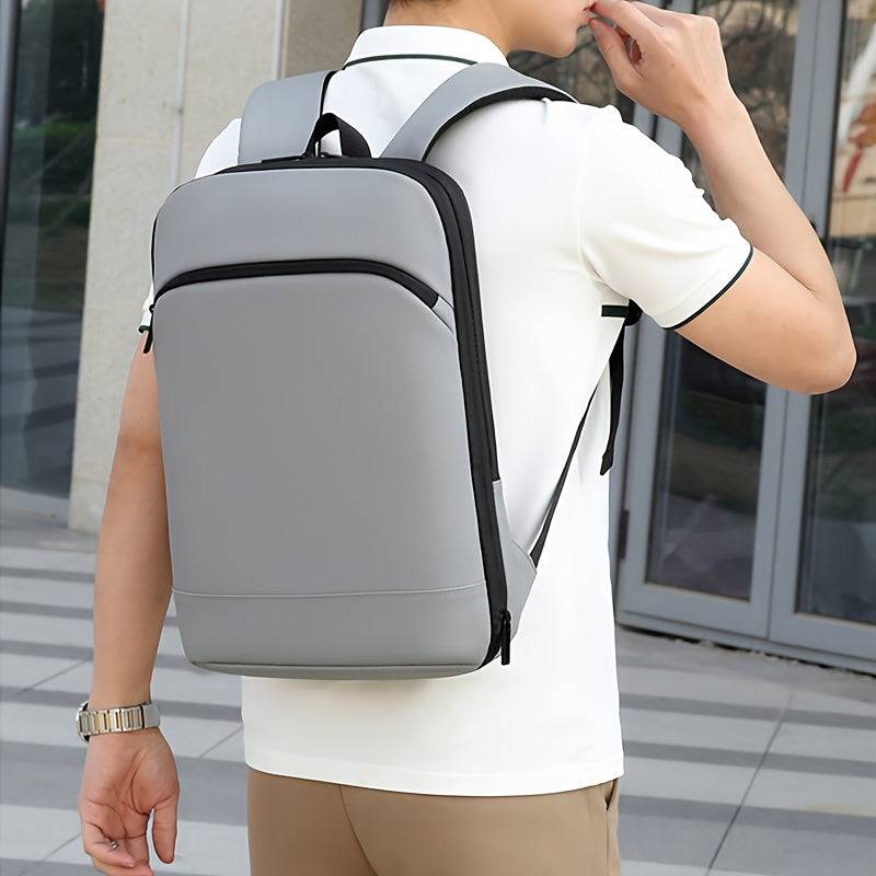 Lightweight Laptop Backpack 15.6" Padded Compartment Durable Nylon, Multiple Pockets, Ergonomic Straps for Work, Travel & College