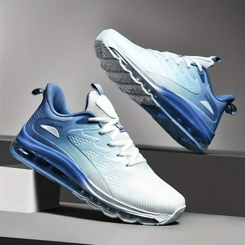 Men’s Non-Slip Training Sneakers with Button Closure, Lightweight Indoor & Outdoor Running Shoes
