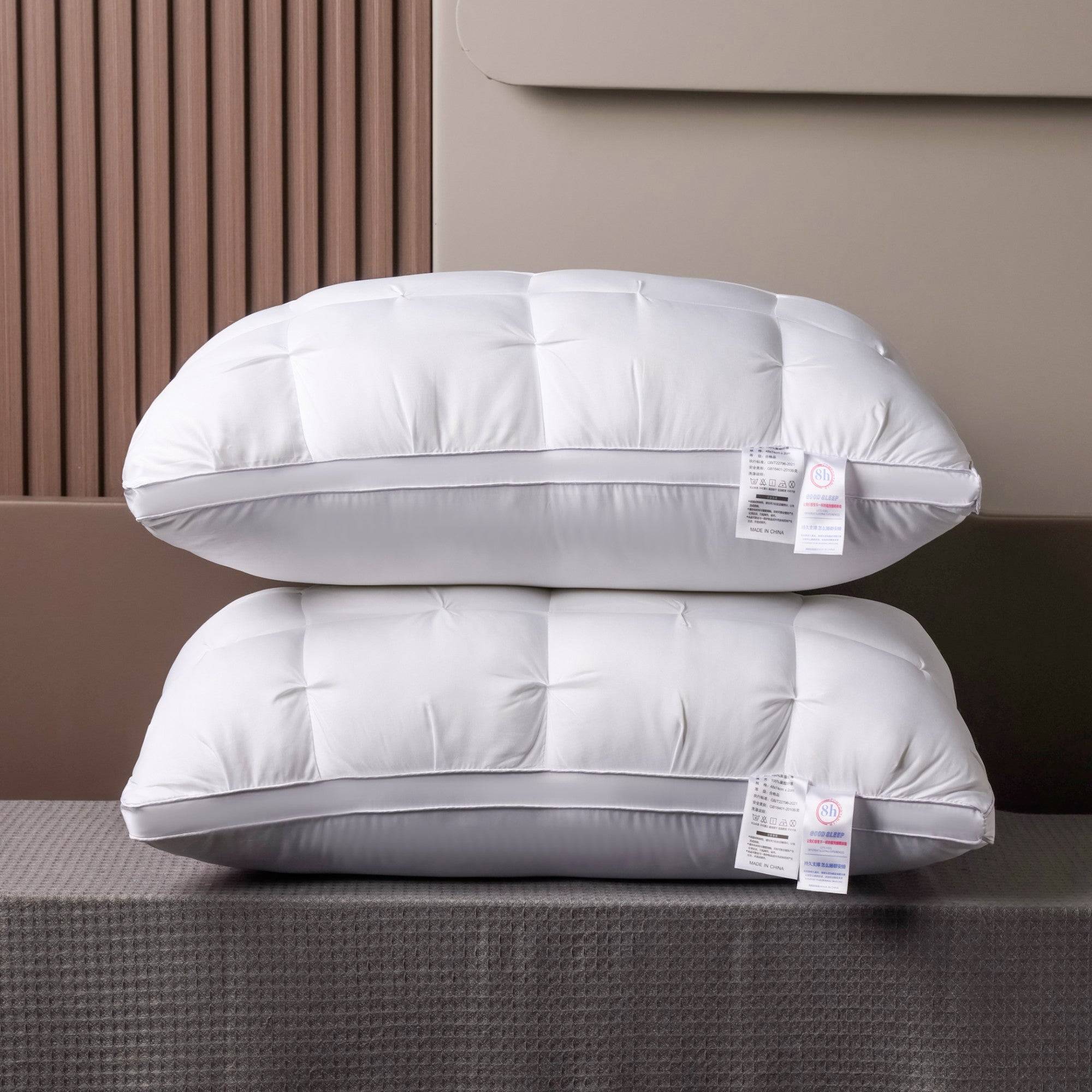 Queen Size Hotel Style Bed Pillows Set Of 2