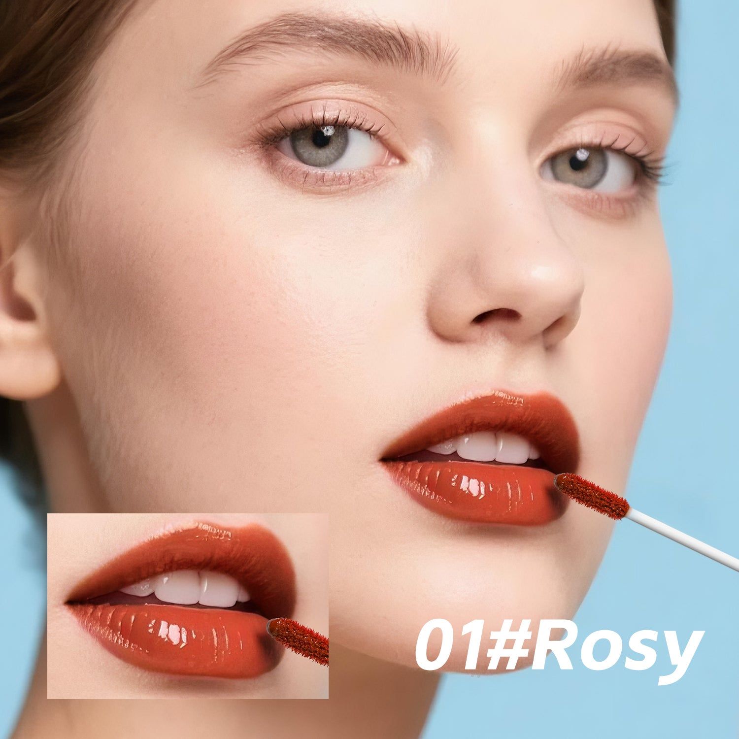 4 Color High Shine Lip Gloss Set with Hydrating Tint