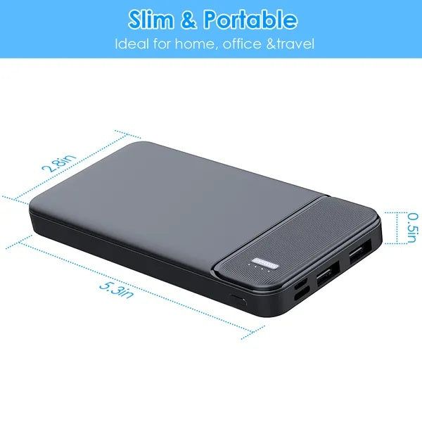 Portable Charger 20000mAh Fast Charging Slim Dual Output