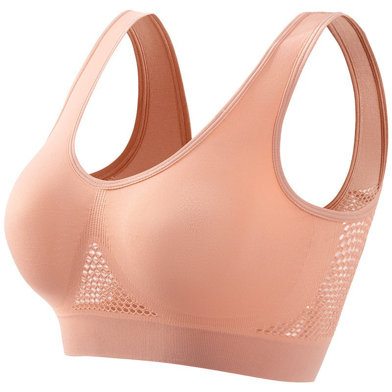 Plus Size Women Pushup Bra for Yoga and Workout