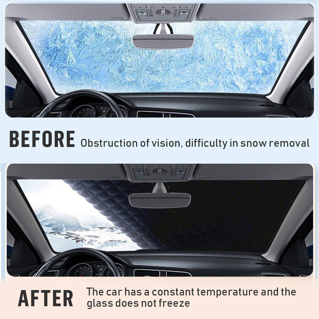 Car Windshield Cover for Snow Ice and Sun