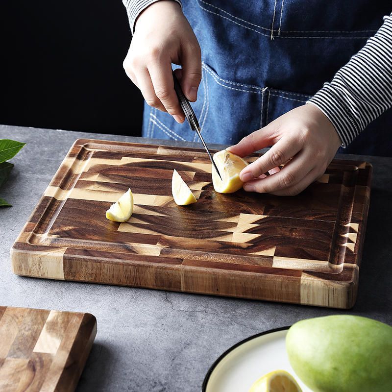 Solid Wood Cutting Board 3cm Thick Acacia Kitchen Board