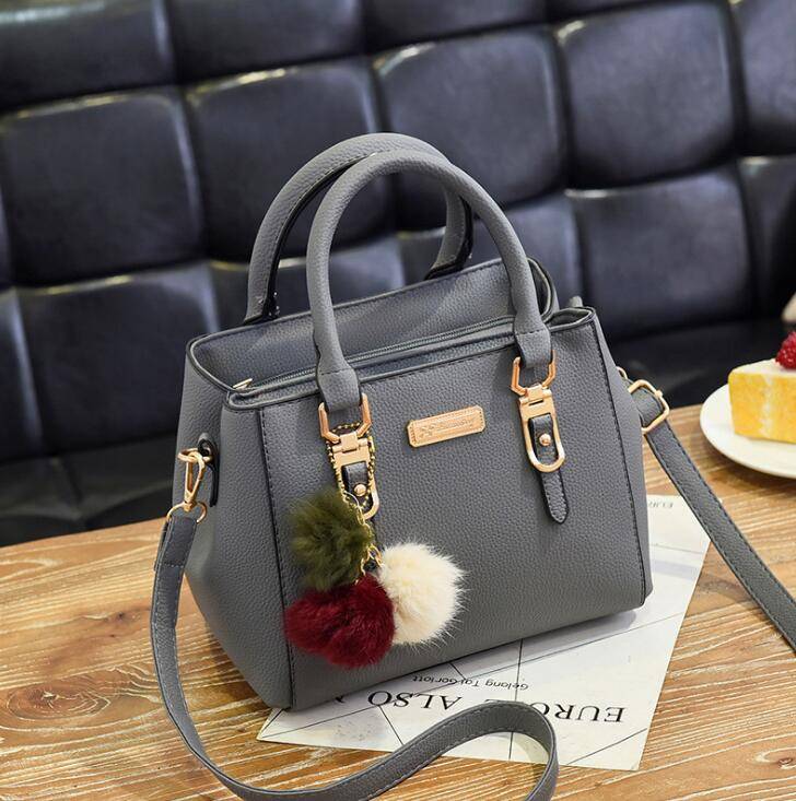 Chic Women’s Small Crossbody Bag, Lightweight Synthetic Leather Purse with Gold Hardware & Convertible Strap, Black/Khaki/Pink/Gray