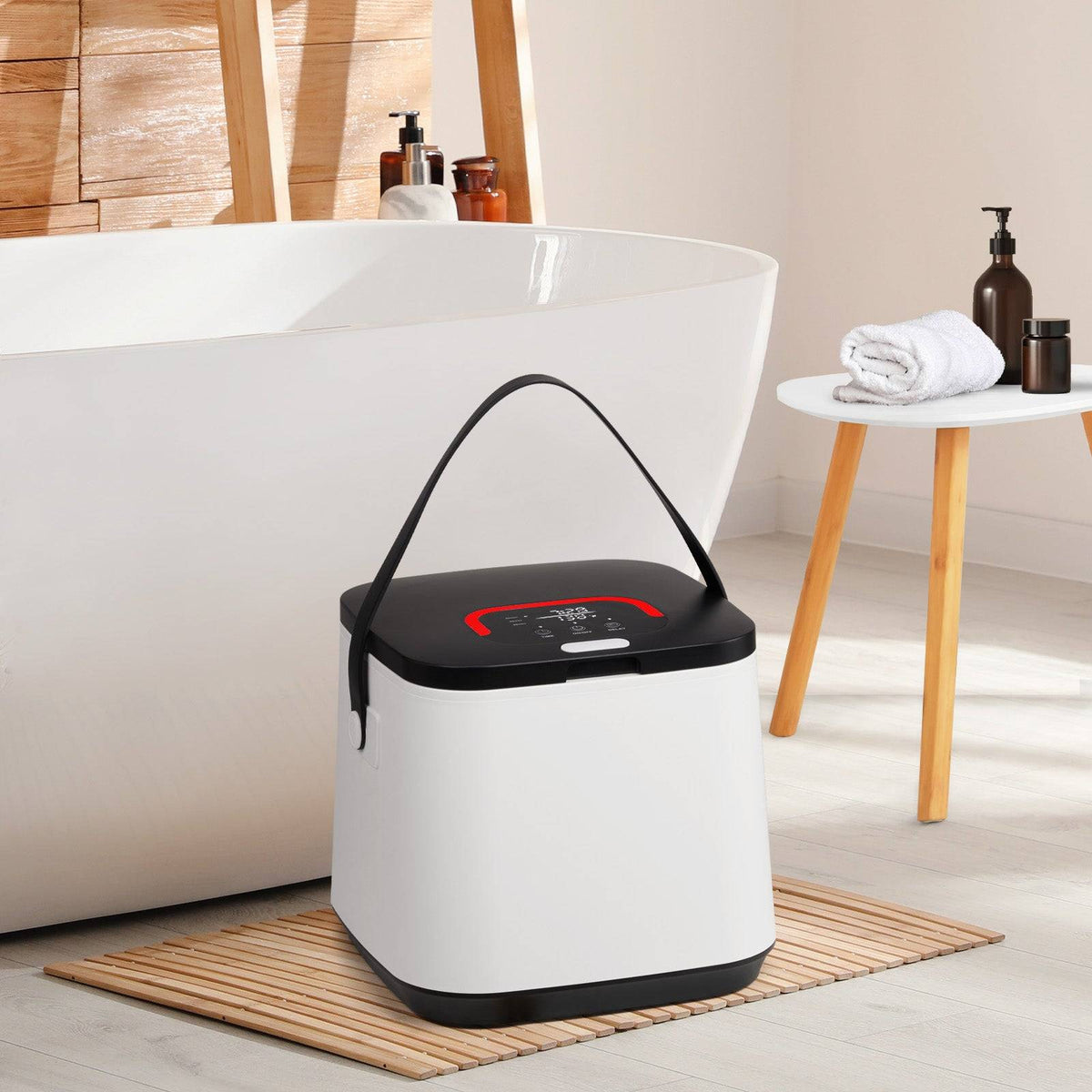 14L Electric Towel Warmer Bucket with Timer and LED Display