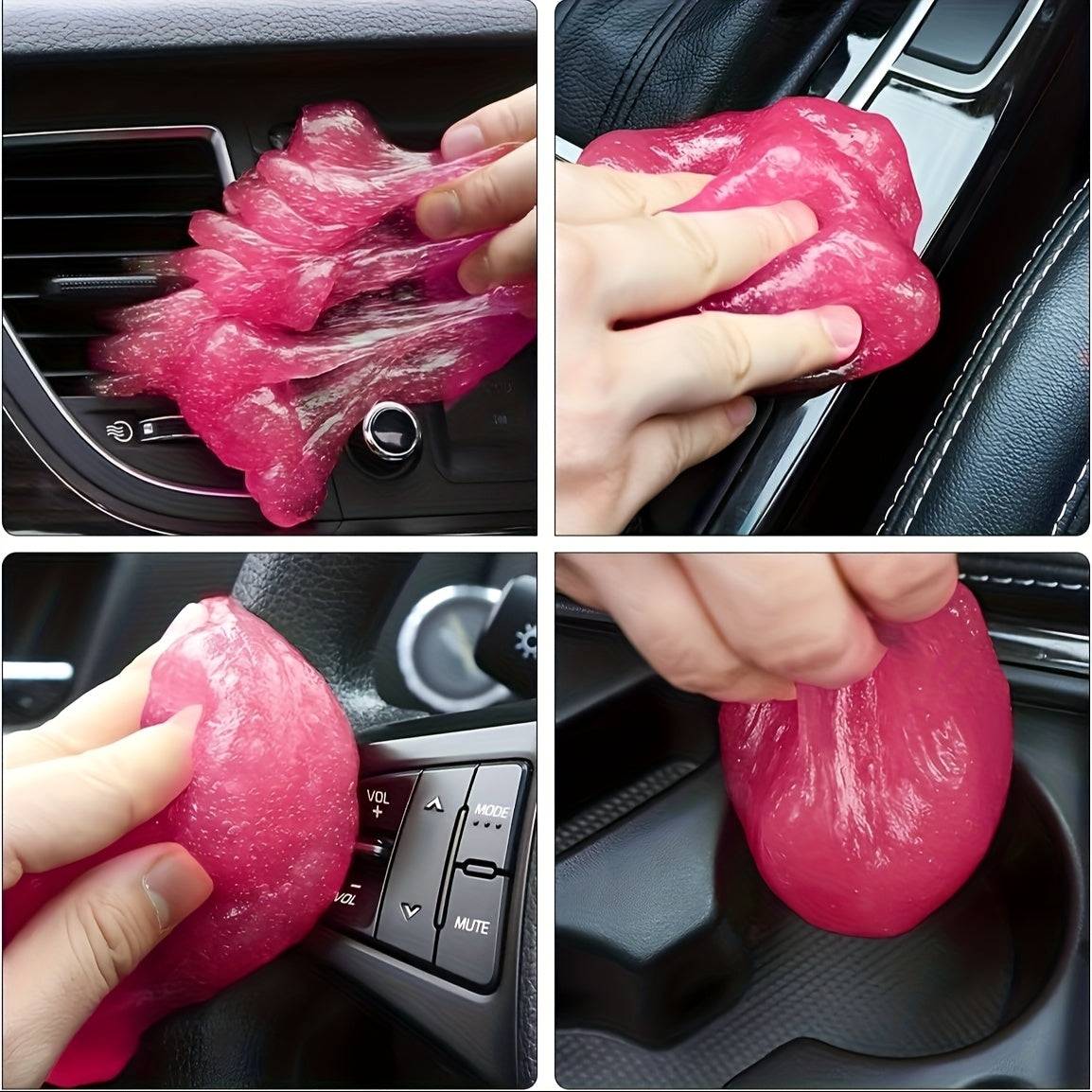 Car Cleaning Gel Reusable Interior Detailing Putty for Dust Removal Easy Corner Cleaning, Universal Daily Use