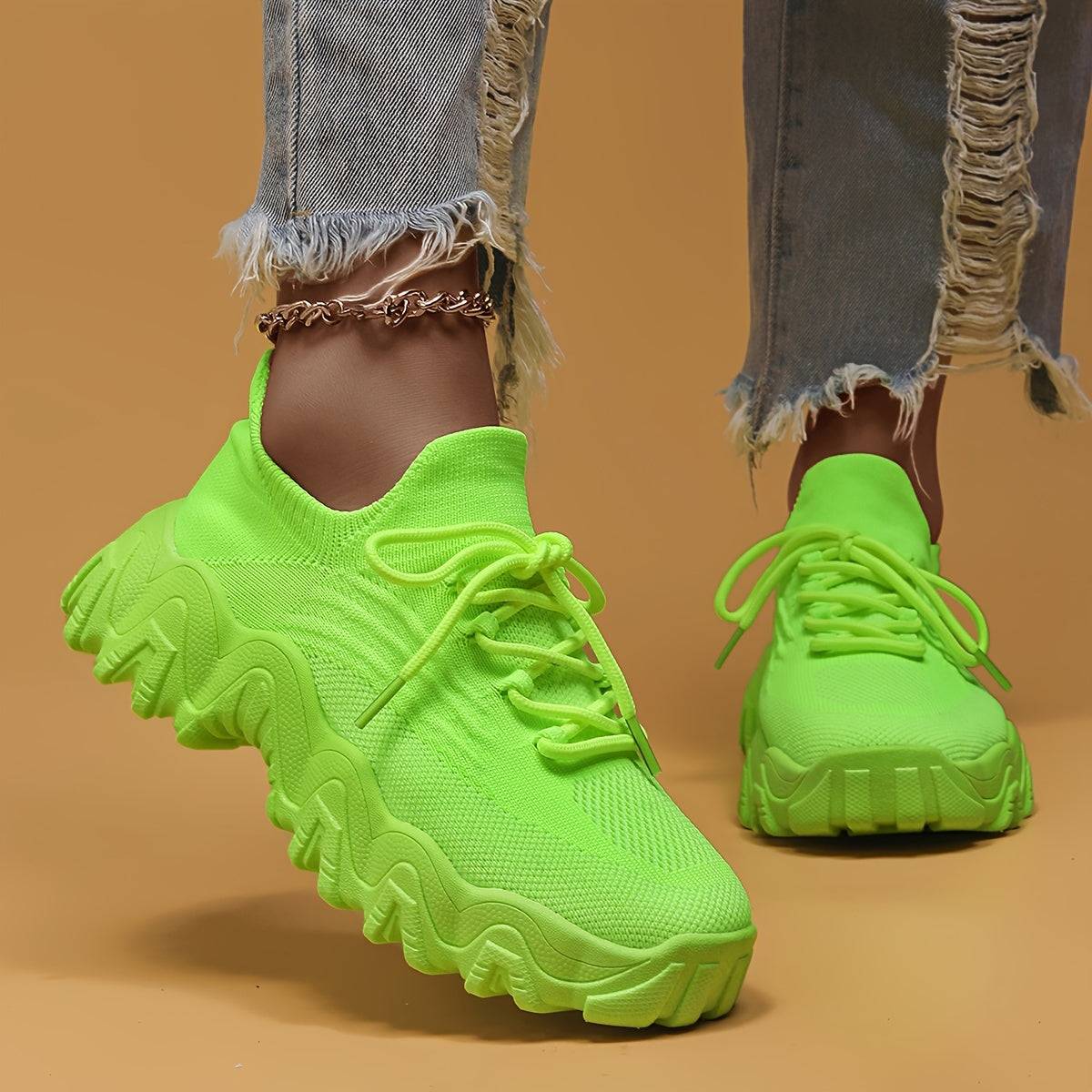 Women's Athletic Mesh Sneakers – Lightweight, Breathable Running Shoes for Gym, Tennis, Training & Everyday Comfort