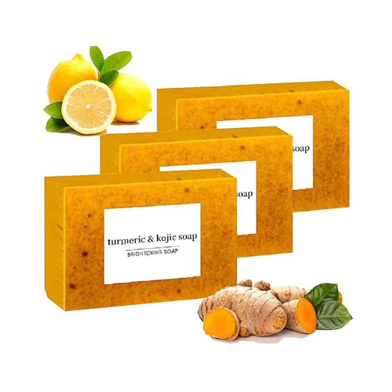 Turmeric Lemon Soap for Brightening and Gentle Cleansing