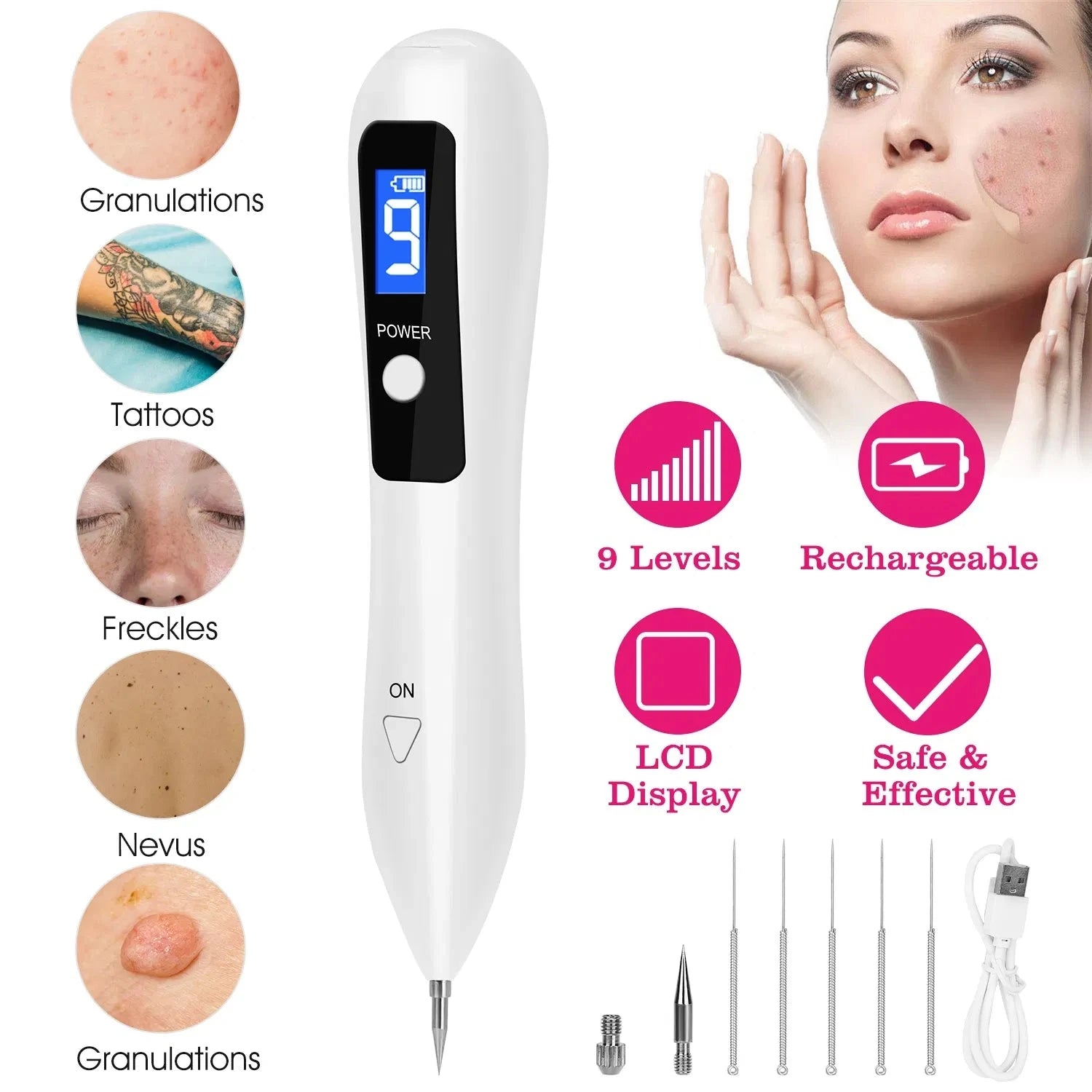 Skin Tag Remover Portable Electronic Repair Kit