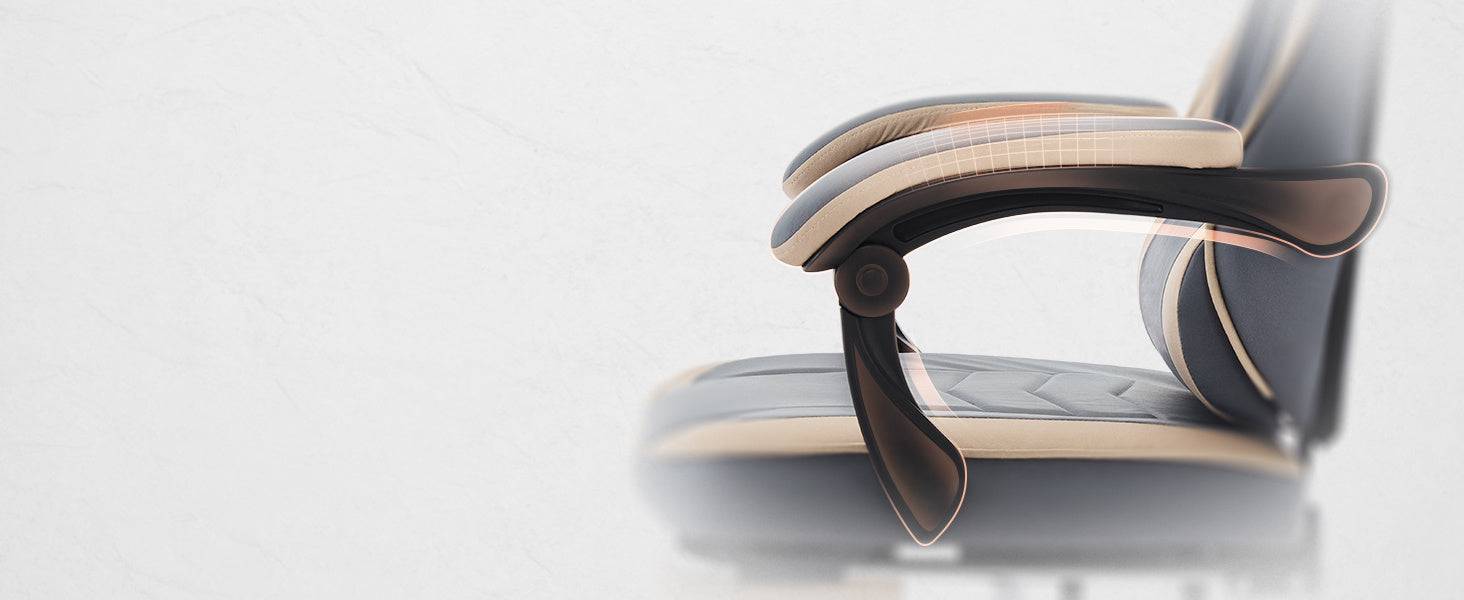 Gaming Chair Ergonomic Reclining Massage Design