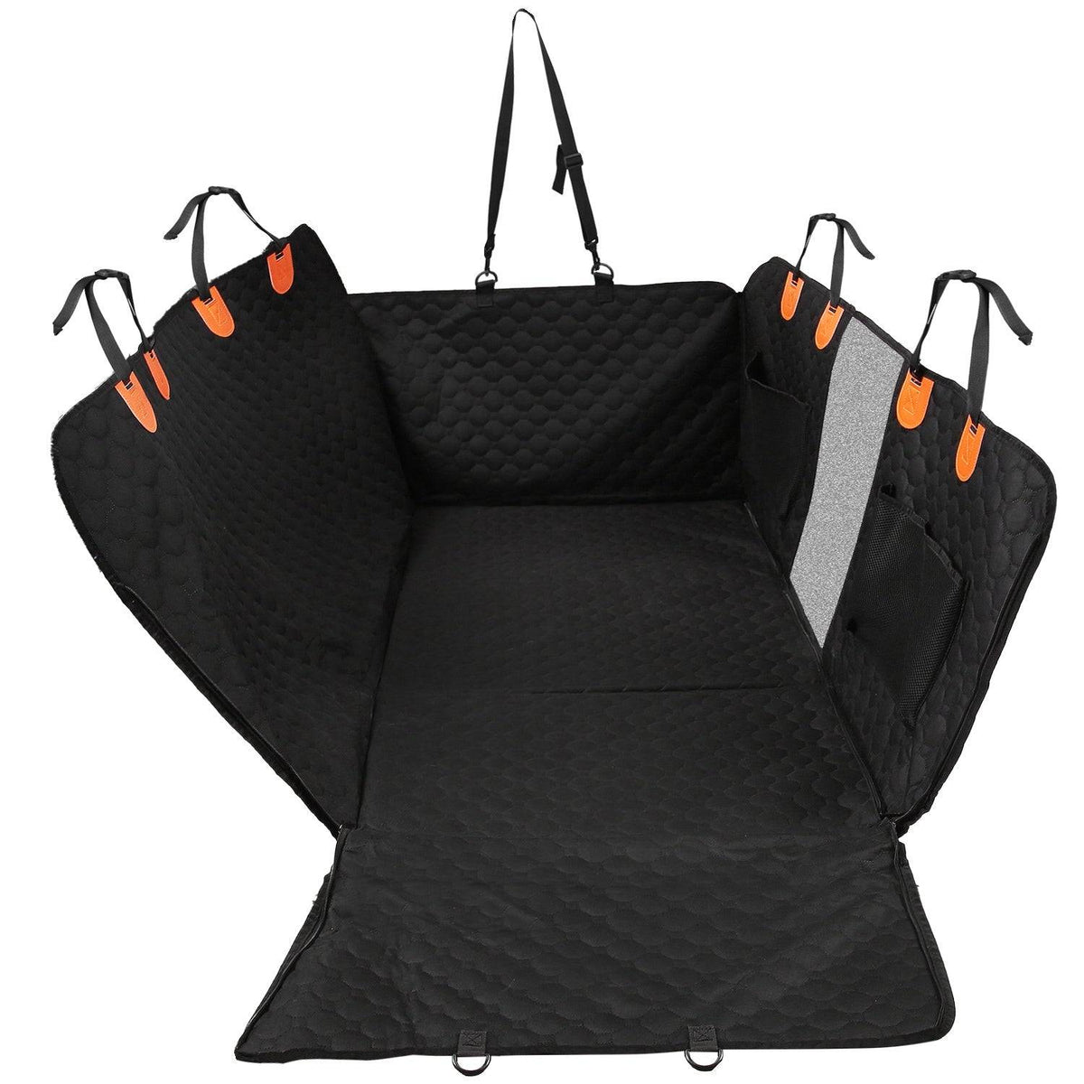 Waterproof Dog Car Seat Cover with Mesh Window