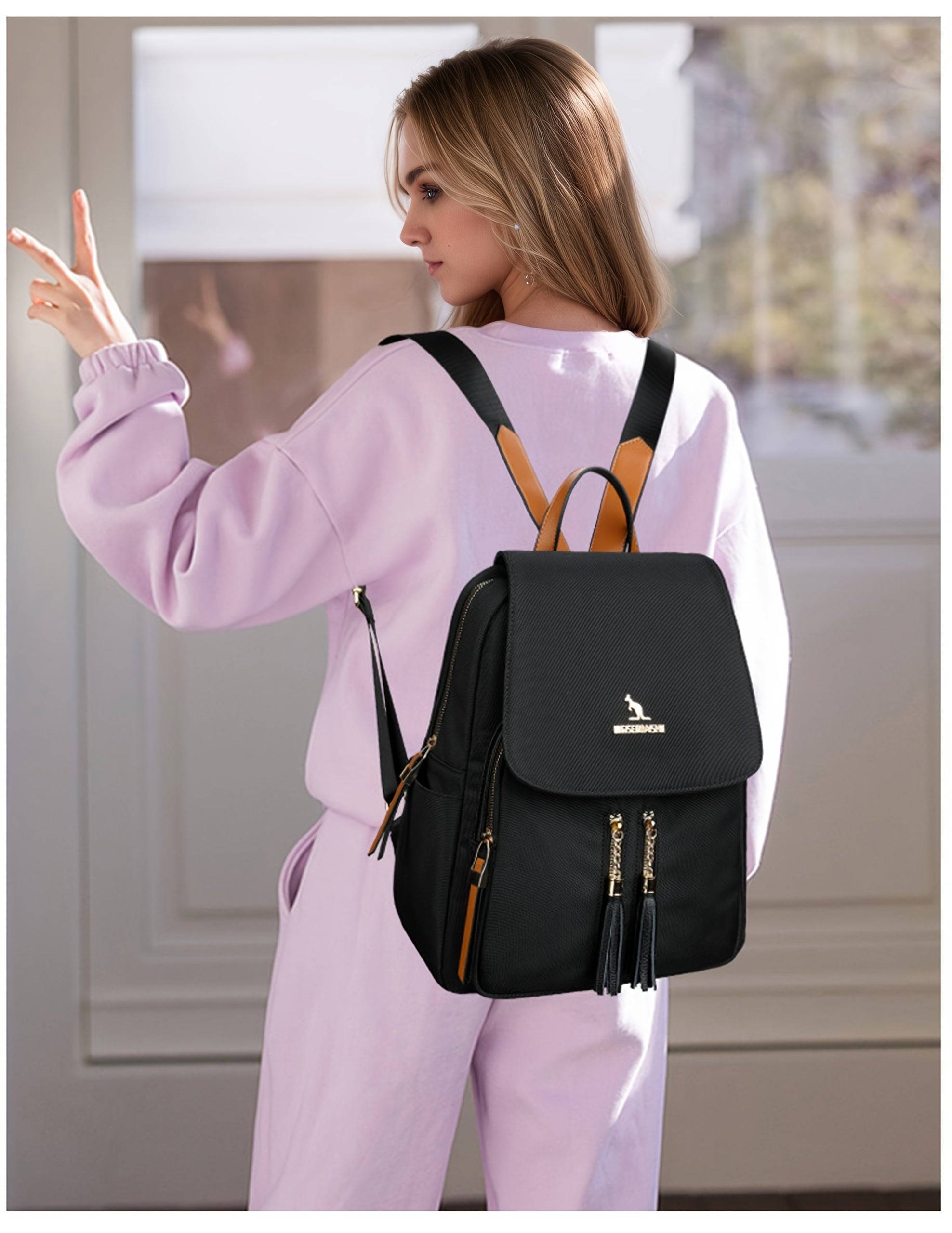 Women’s Large-Capacity Backpack Lightweight, Versatile Design with Adjustable Straps for Travel, Work, Sports & Daily Use