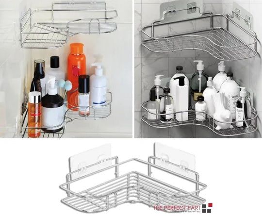 SUS304 Stainless Steel Shower Rack Corner