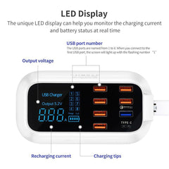 Quick Charge 3.0 Ordinary Smart USB Charger Station - PMMNAPOLES