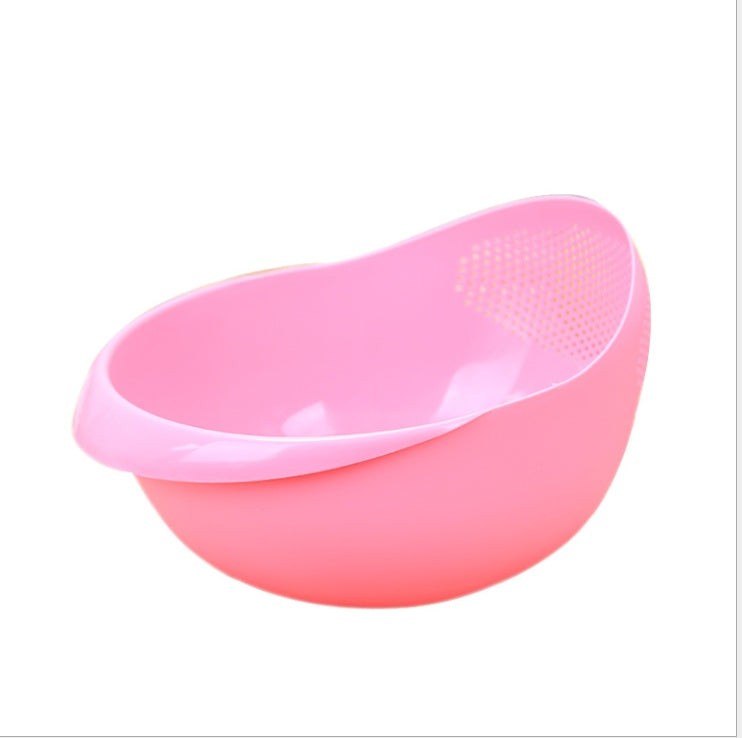 Thickened Plastic Colander Bowl with Drain Sieve