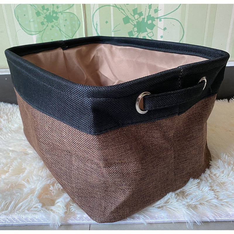 Foldable Linen Storage Containers Japanese Style Basket